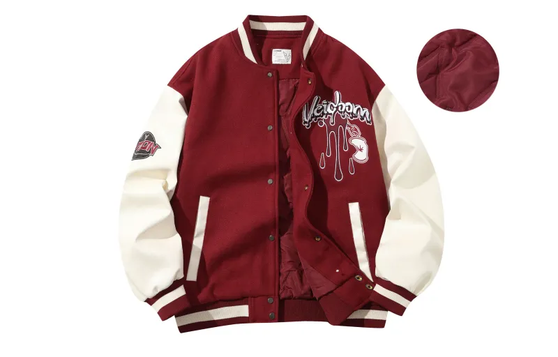 VEIDOORN Baseball Jacket Unisex-15