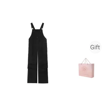 ZAZN Overalls Women's Black Shopping Bag Included