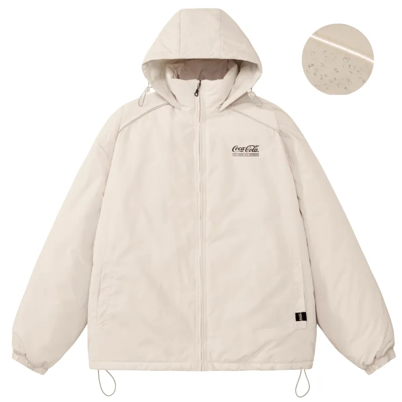 Coca Cola Puffer Jackets Unisex-3