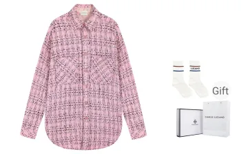 Charlie Luciano Shirt Fall Unisex Pink