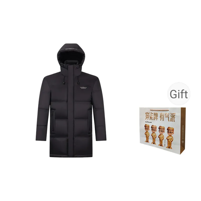 SEVEN Down Jackets Men Black-0