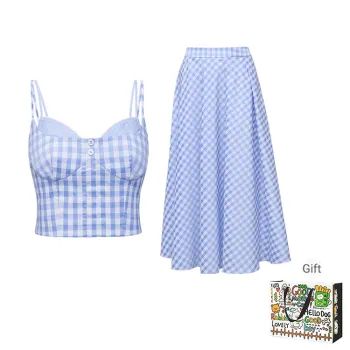 BVODE Two Piece Skirt Sets Women's