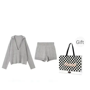 STARFEI Casual Suit Women's Gray