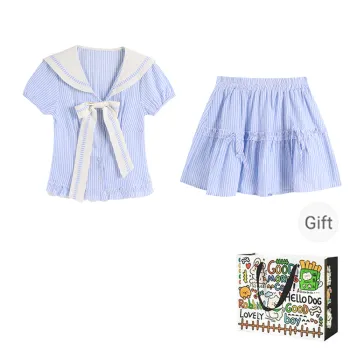 BVODE Two Piece Skirt Sets Women's