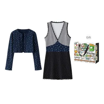 BVODE Two Piece Skirt Sets Women's