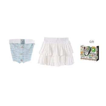 BVODE Two Piece Skirt Sets Women's