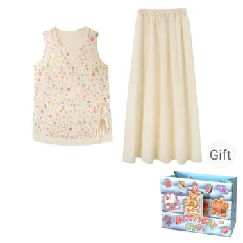 TWOPLUMGIRLS Two Piece Skirt Sets Women's