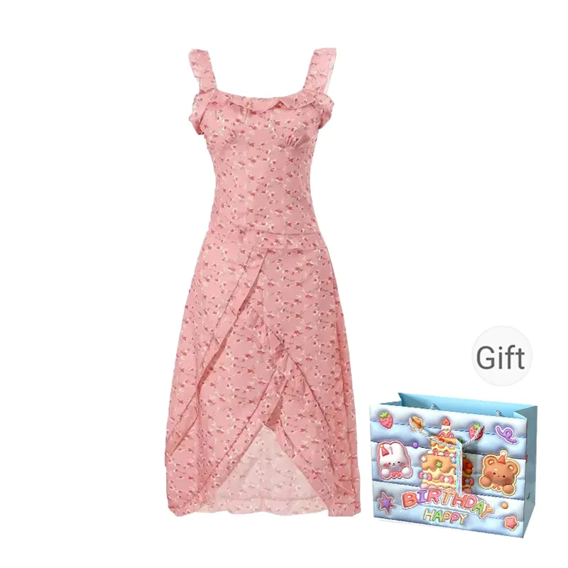 Gentle Welcome Slip Dress Women's Pink-0