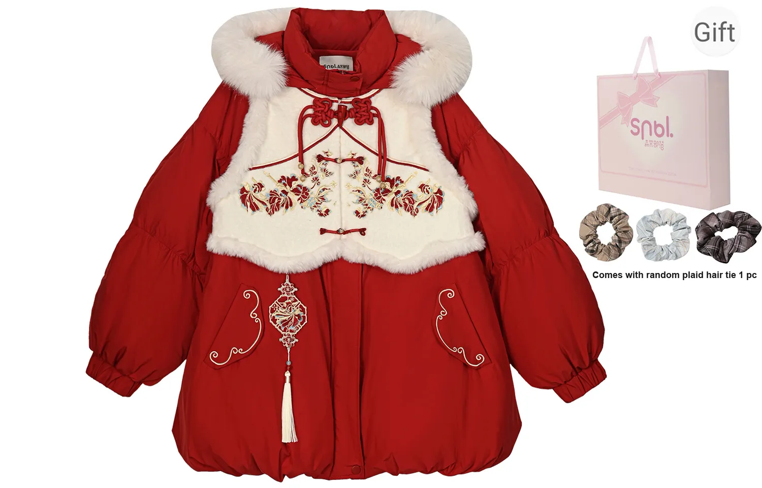 SNBL Puffer Jackets Women's Red