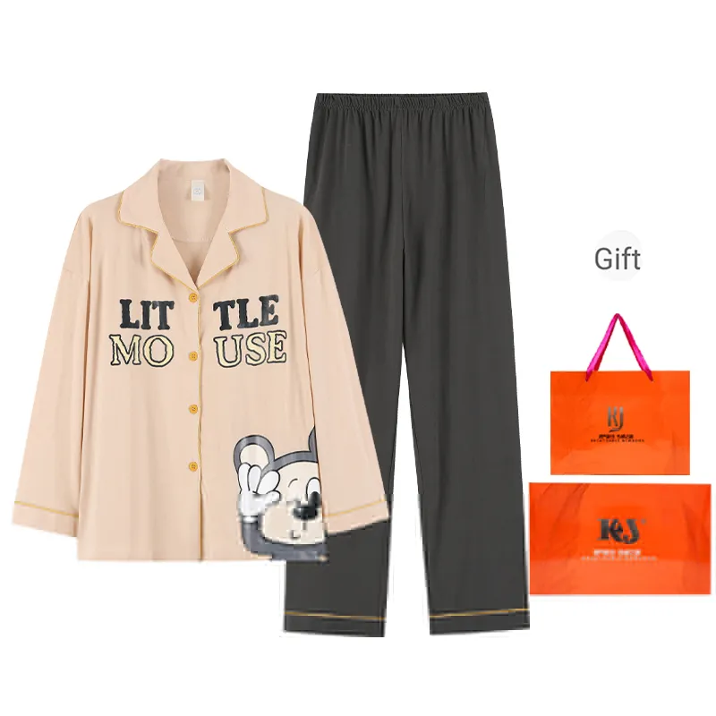 KJ Pajama Set Women's Gift Box Set
