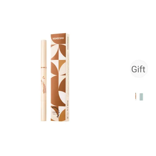 MSMEESHU Автоматический Hard Core Лезвие Формирующий карандаш для бровей Eyebrow Пудра Легко Смесь Бесплатно Матовый Board Коричнево-черный