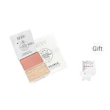 Z274 Heartfelt 3D Эффект Хайлайтер Кисть Румяна [03 Шампанское Латте] 1 Коробка [Включает Портативные Хлопковые Пады]