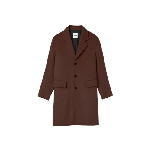 Sandro Черное Коричневое Мужское Пальто