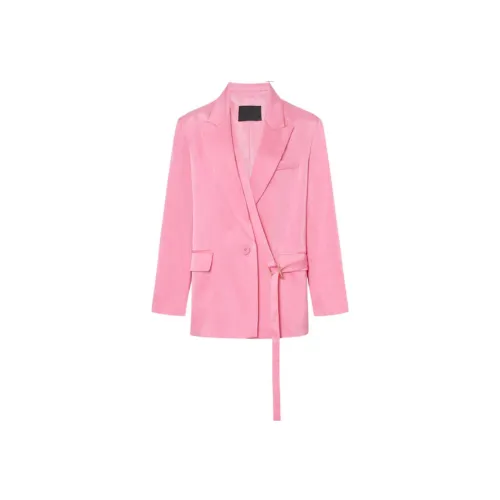 MOCO Бизнес-костюм женский неоновый розовый