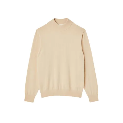 Sandro Кашемир Свитер Мужской Молочно-белый