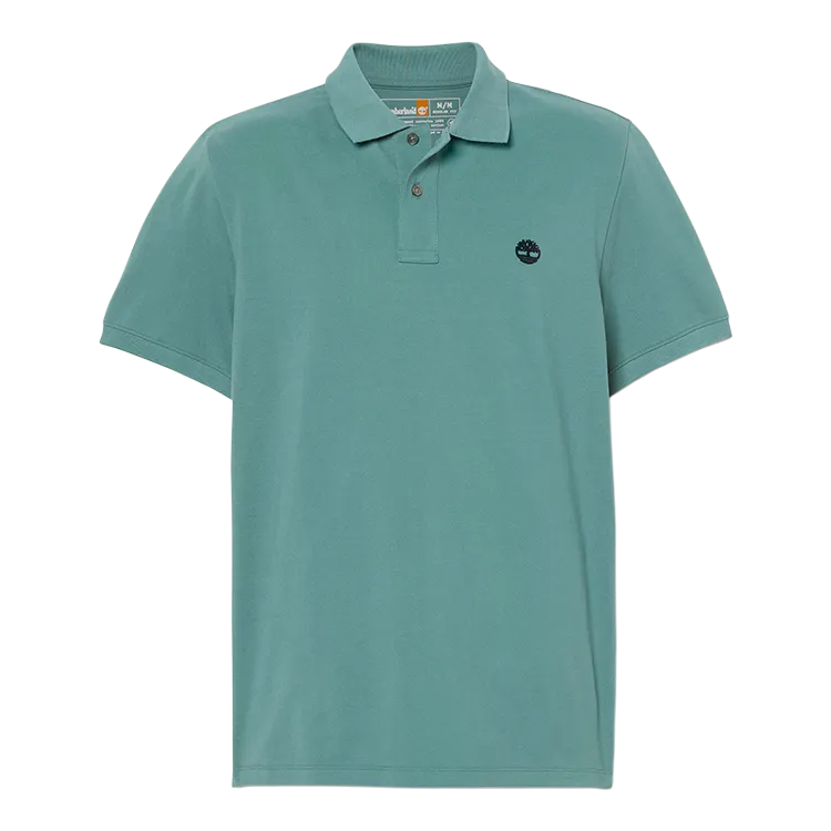 Timberland Поло Мужское Синий Зеленый