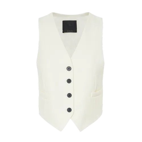 MO CO Экрю Женские Жилеты