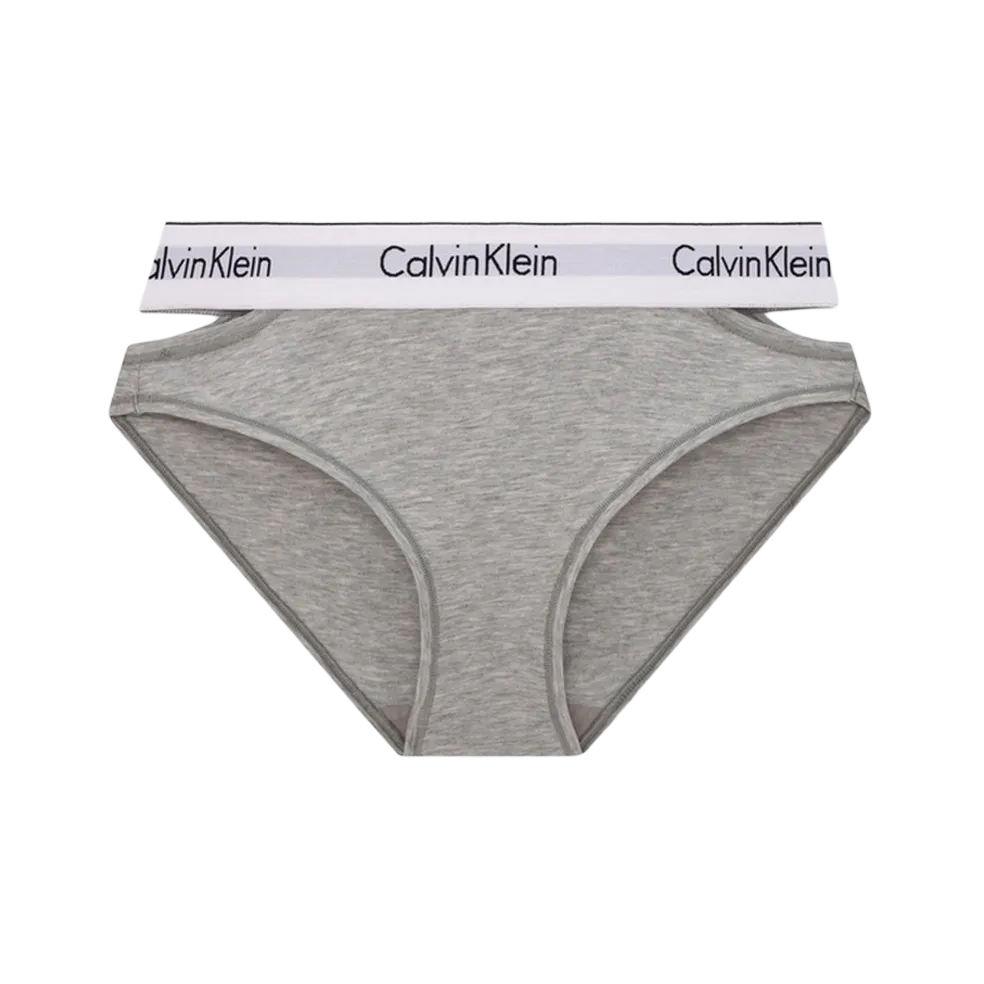 Calvin Klein Трусы Женские 1 Пачка Кокосовый Серый