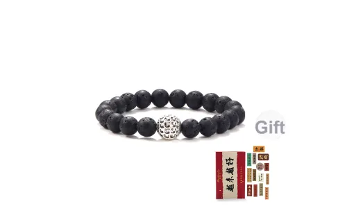 MEOBURLIY Браслеты из вулканического камня Унисекс