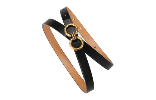 Cows Reign Ремни из лощеной коровьей кожи Женские 1,4CM