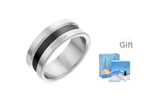 Кольца из нержавеющей стали 316L с золотым покрытием мужские