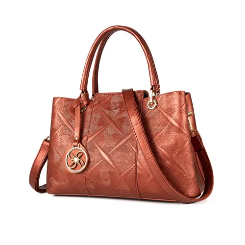 Vigno Сумка через плечо из синтетической кожи обычная женская красная