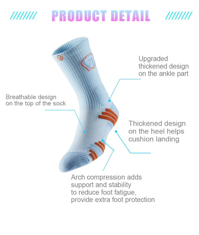 VEIDOORN Basketball Socks Unisex Combo Set-1