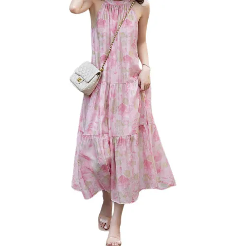 Dme Sleeveless Dresses Women's Light Pink