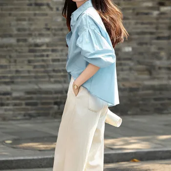 MT Shirts Women's Cerulean