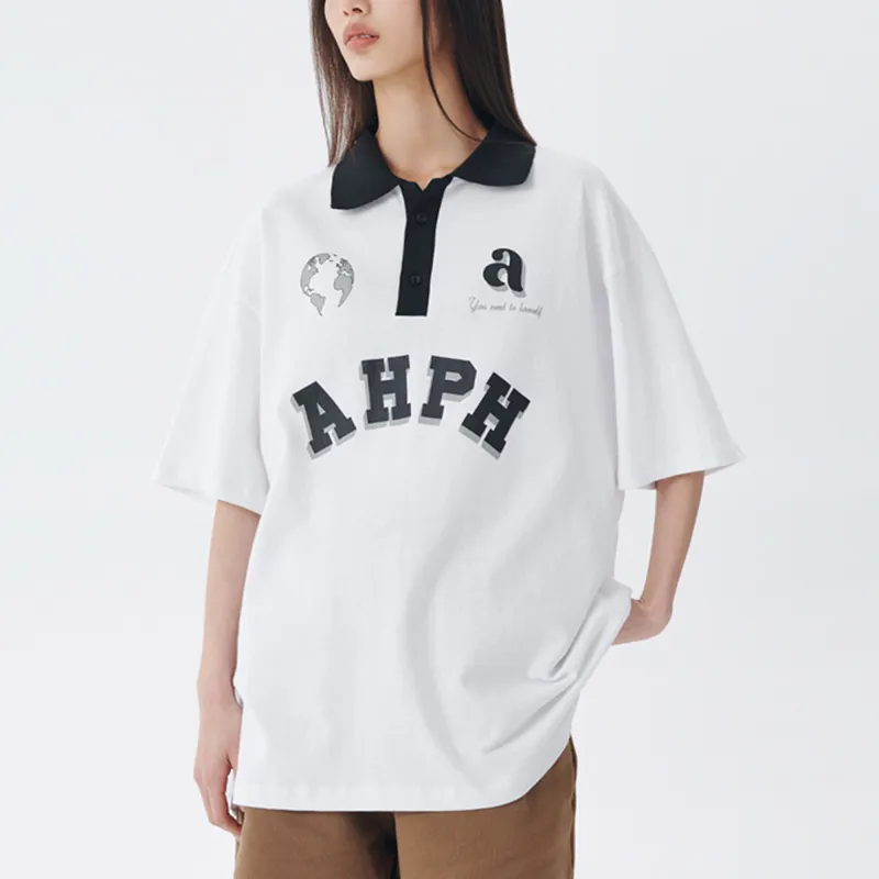 AHPH Polo Shirts Unisex White-3