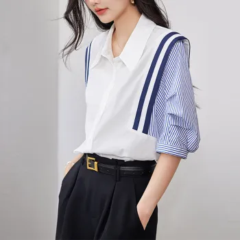 La Chapelle Shirt Summer Women's White