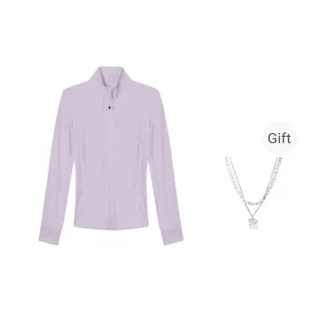Lululemon Define Jackets Coats Women's Lilac Comes With Necklace