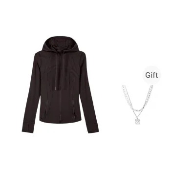 Lululemon DefineNulu™ Jackets Coats Women's Drip Coffee/ESPR With Necklace Included