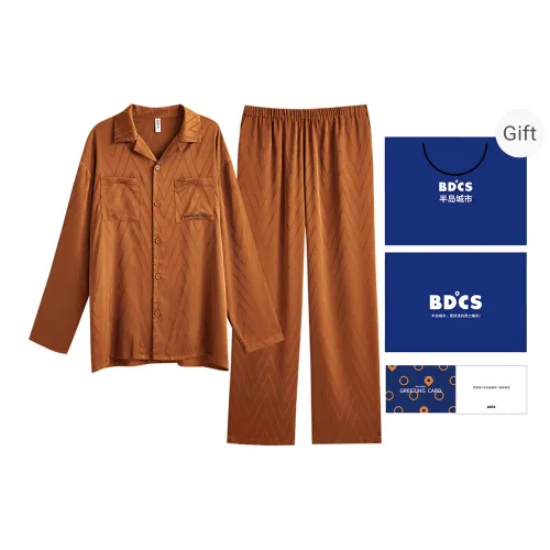 Peninsula City SS24 Пижамный комплект Мужской Pomelo Gold