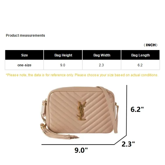 SAINT LAURENT Lou Crossbody Bag Small Monogram Beige-5