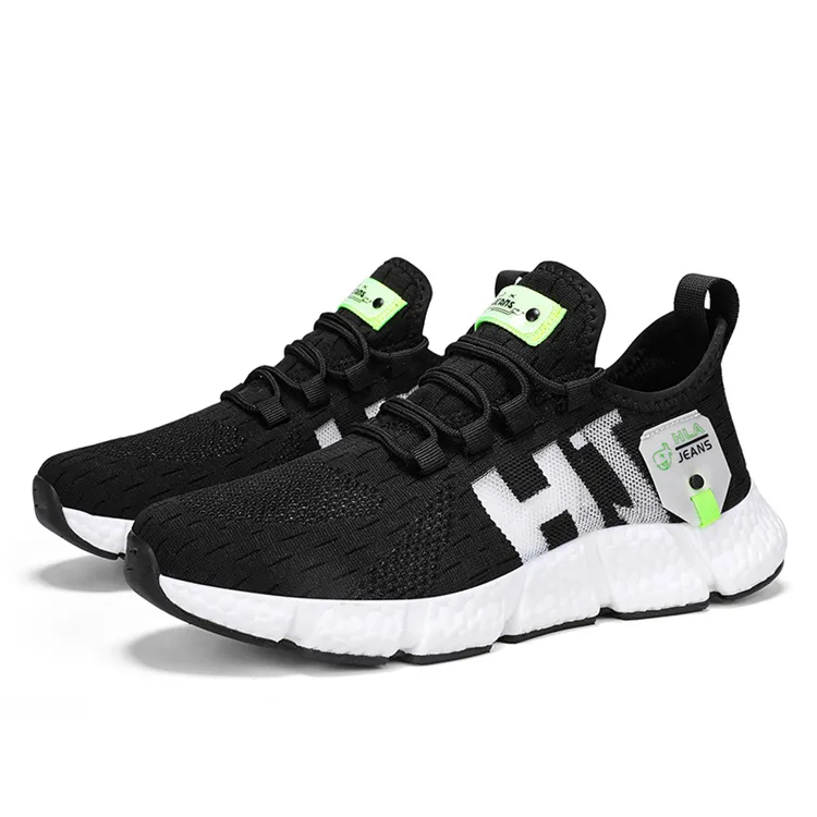 HLA JEANS Cushioning Abrasion Resistant Breathable Low Top Running Shoes Unisex-1