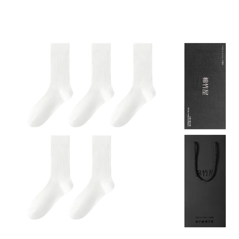 B&C.Room SS24 Knee High Socks Spring Summer Men's 5 Pack-4
