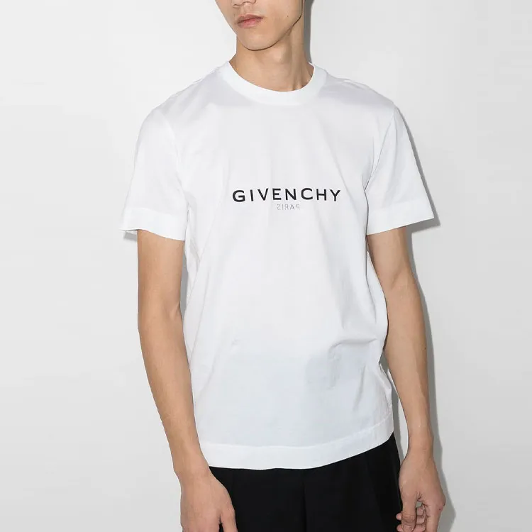 Givenchy Logo Printed Crewneck T Shirt