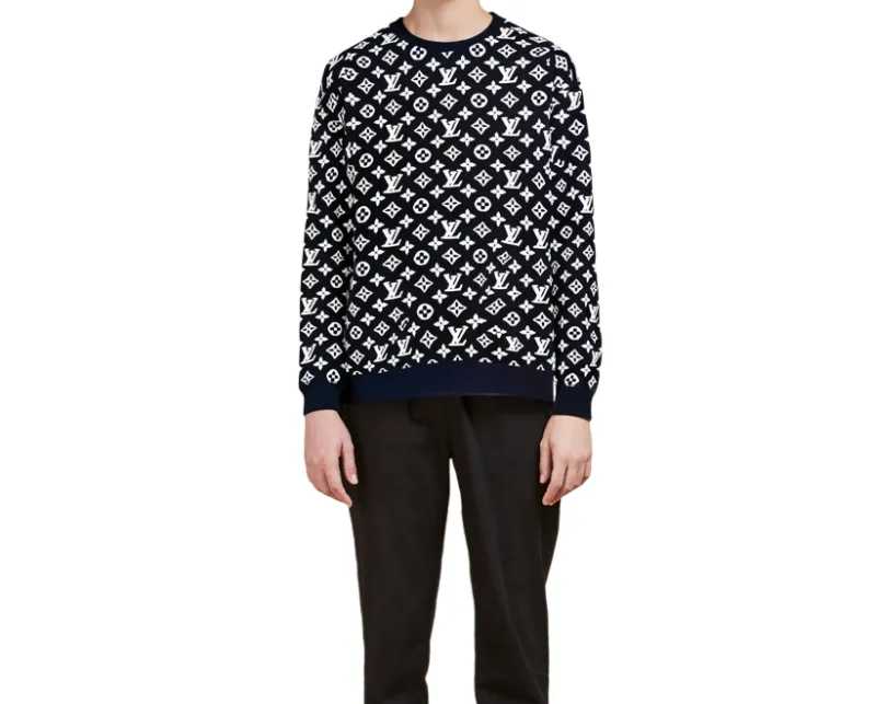 LOUIS VUITTON New Quarterly Products Of LV Sweatshirt Men M