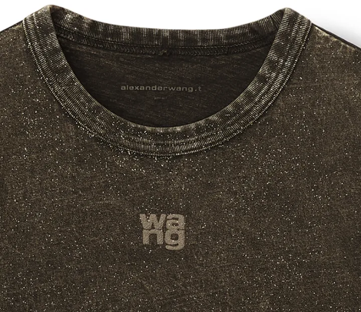 Alexander Wang T Shirts Women's Army Green