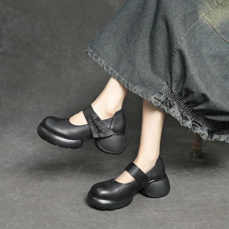 Fashionable Lightweight Mary Jane Shoes-1
