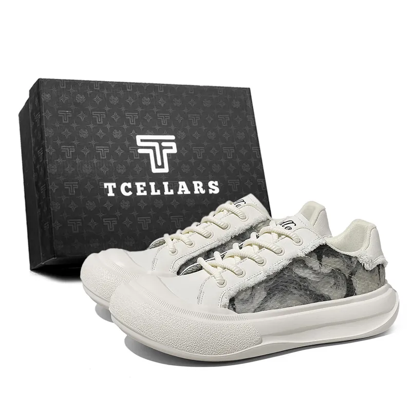 TCELLARS Lightboat 1 Cushioned Wear-Resistant Breathable Lightweight Height Increasing Low-Top Casual Shoes Unisex Box-7
