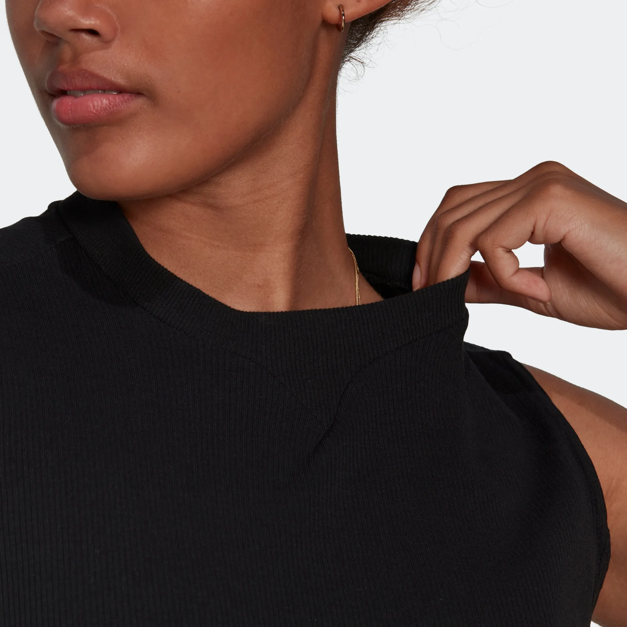 Adidas Sleeveless Dresses Women's Black