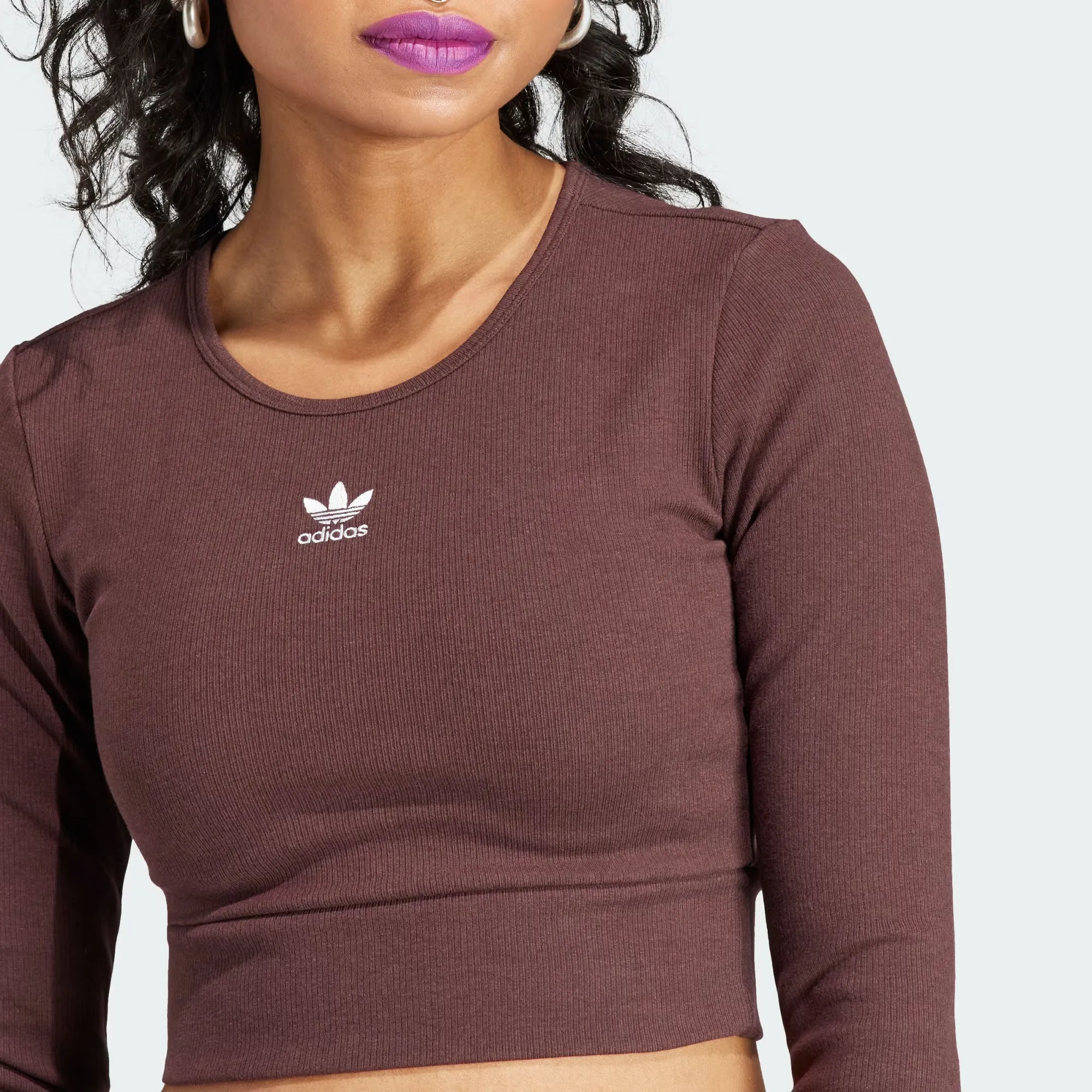 Adidas Originals Essential T Shirts Women's Dark Gray Brown