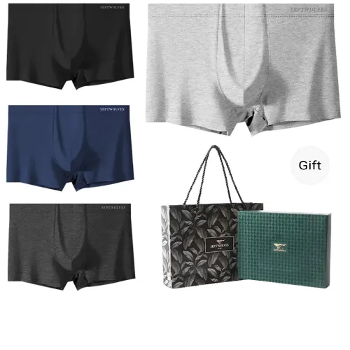 SEPTWOLVES Underpants Men's Box Of 4 Strips