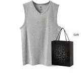 Heather Gray (100% cotton, Sweat-Wicking/Stain-Resistant Technology/Shoulder Width V-Neck)