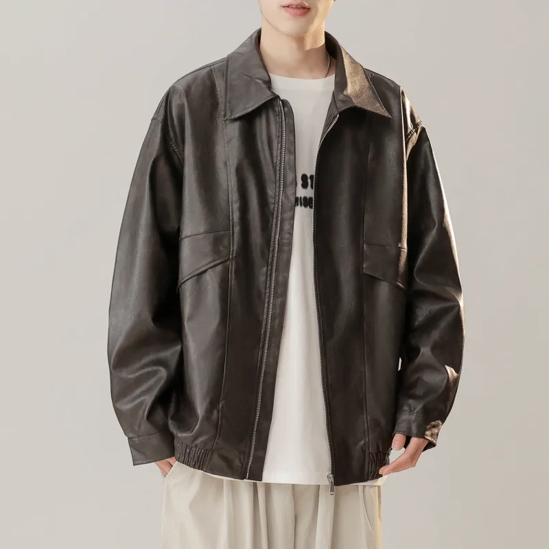 MOPE Leather Jackets Unisex-11