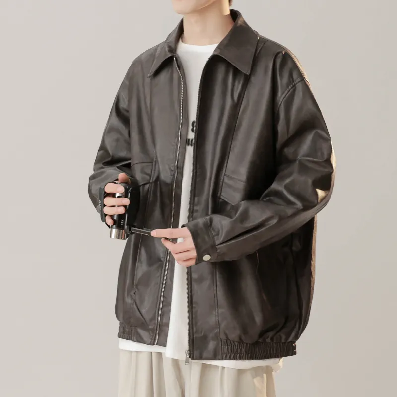 MOPE Leather Jackets Unisex-6