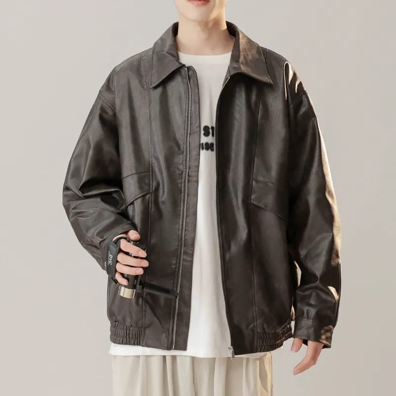 MOPE Leather Jackets Unisex-10