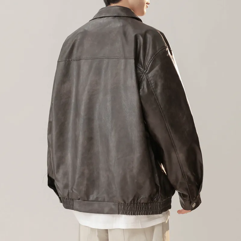 MOPE Leather Jackets Unisex-7